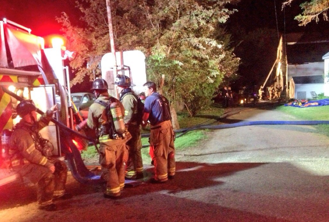 Fire crews contain late-night Maplehurst Avenue garage fire post image