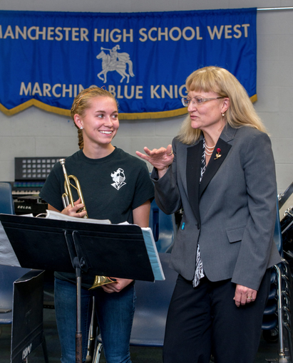 State’s most outstanding band director is from West High School post image