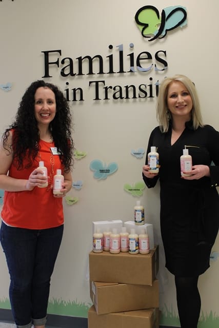 H2O Wins Product Donation for Families in Transition post image