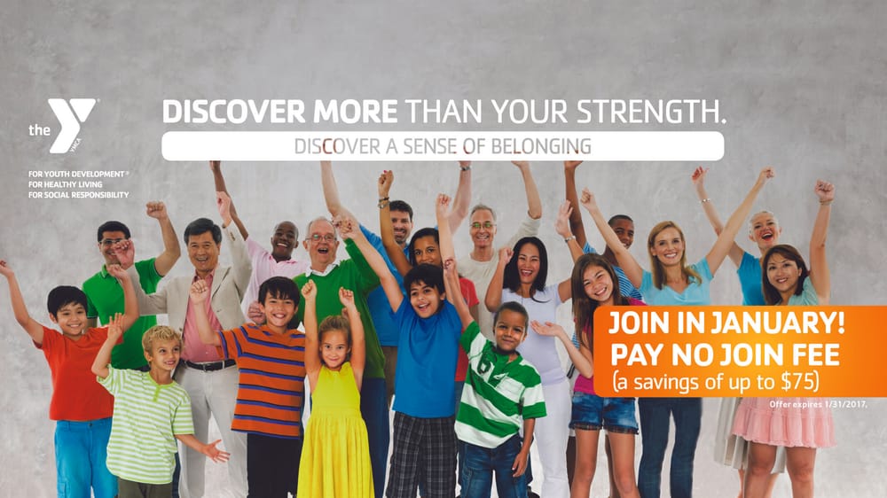 Join the YMCA in January and waive your join fee post image