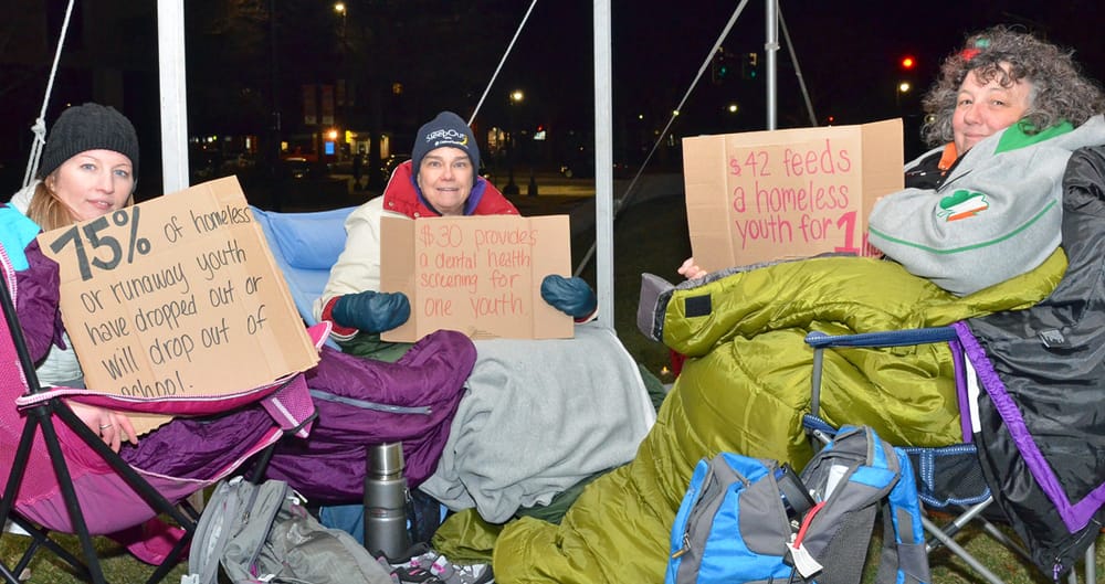 Sleepless (for a cause) in Manchester: Child and Family Services SleepOUT 2018 post image