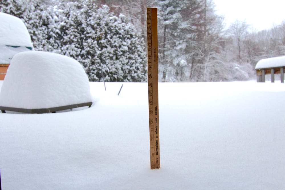 Snow totals from around the state post image