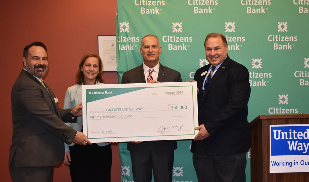 Citizen’s Bank invests in Granite United Way’s free tax prep program post image