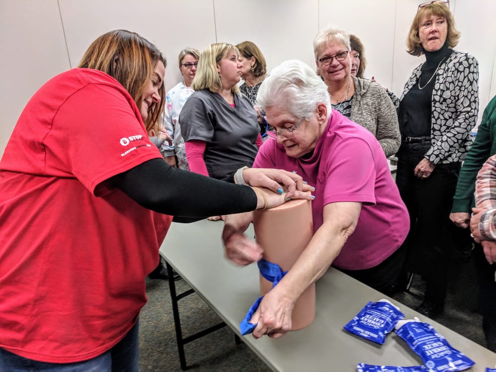 Mass Casualty Training: School nurses learn how to ‘Stop the Bleed’ post image