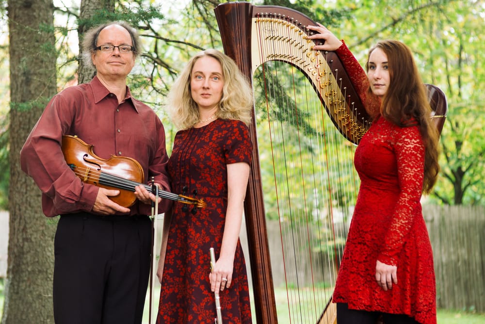 Manchester Community Music School Music’s on the Menu presents ‘Dreamscapes for Flute, Viola, and Harp’ post image