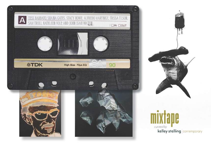 Kelley Stelling Contemporary curates “Mixtape” exhibition at Larsen Gallery in Concord post image
