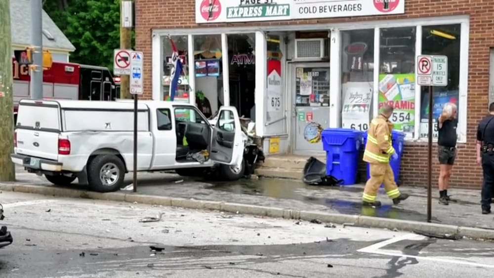 1 dead after truck crashes into Page Street Market post image