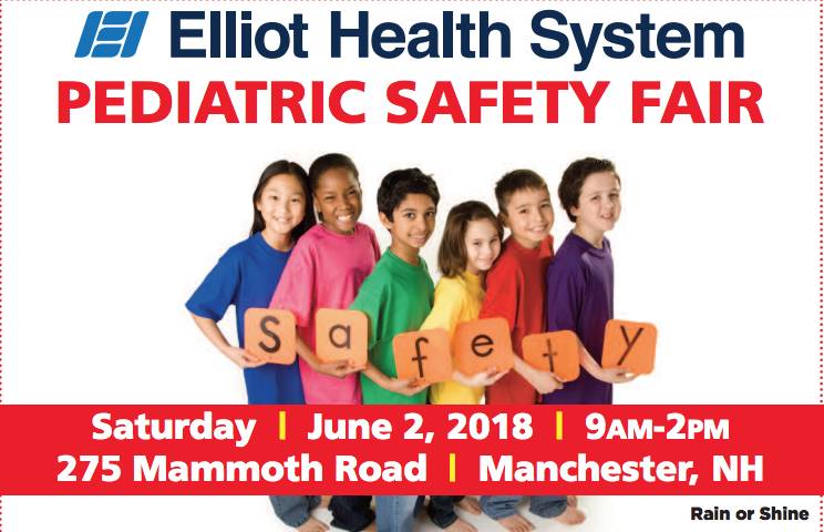 June 2: Elliot Health System Pediatric Safety Fair post image