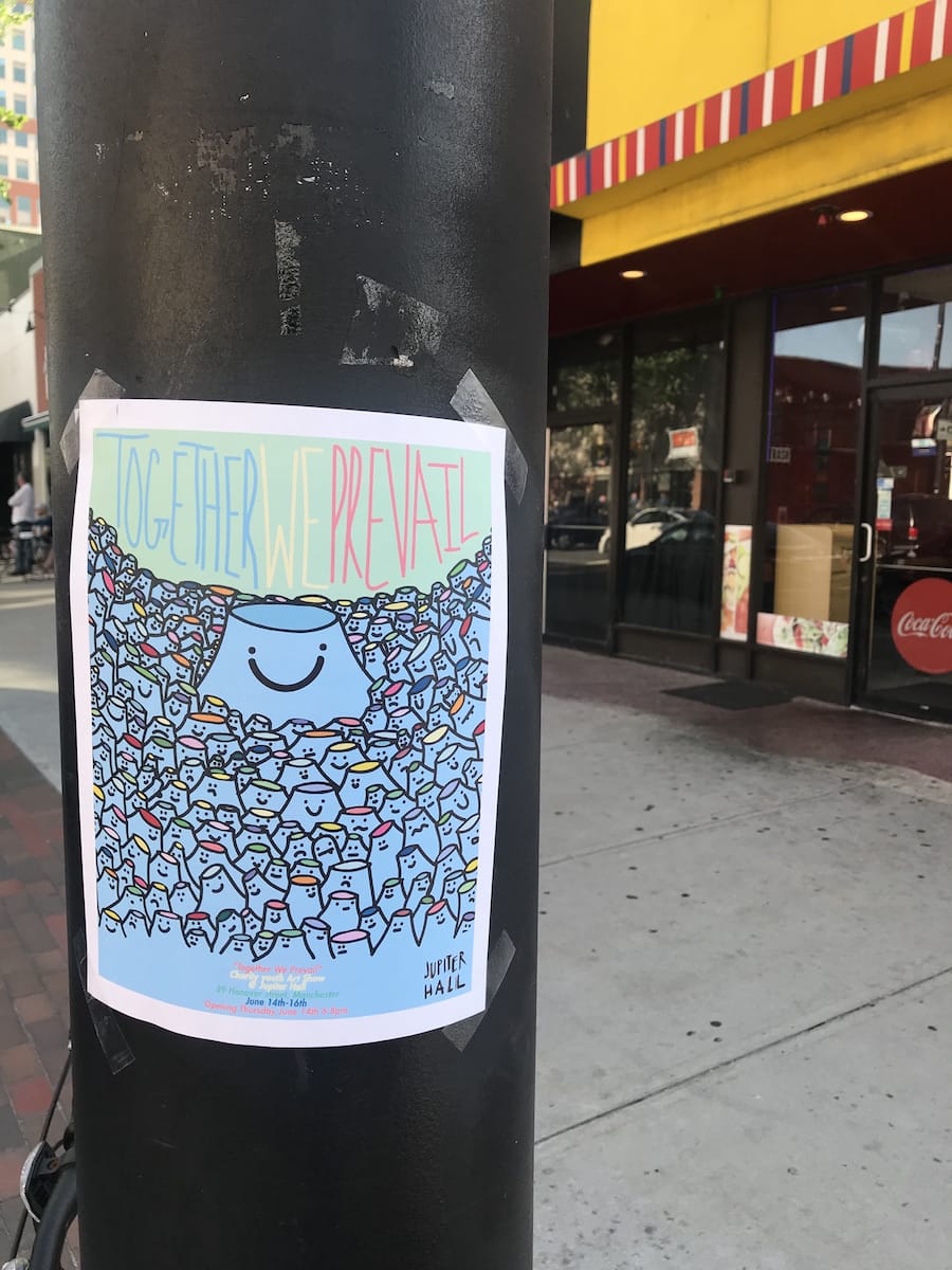 Students curate ‘Together we Prevail’ exhibit at Jupiter Hall in support of suicide prevention post image
