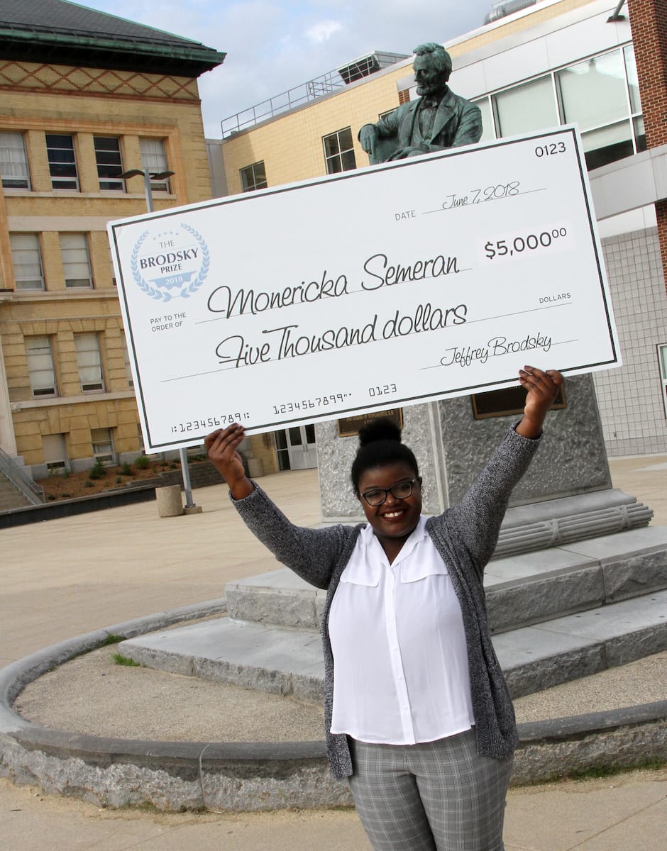 Central’s Little Green co-editor receives $5K Brodsky Prize post image