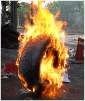By the Light of Burning Tires I Watched My Life Go By post image