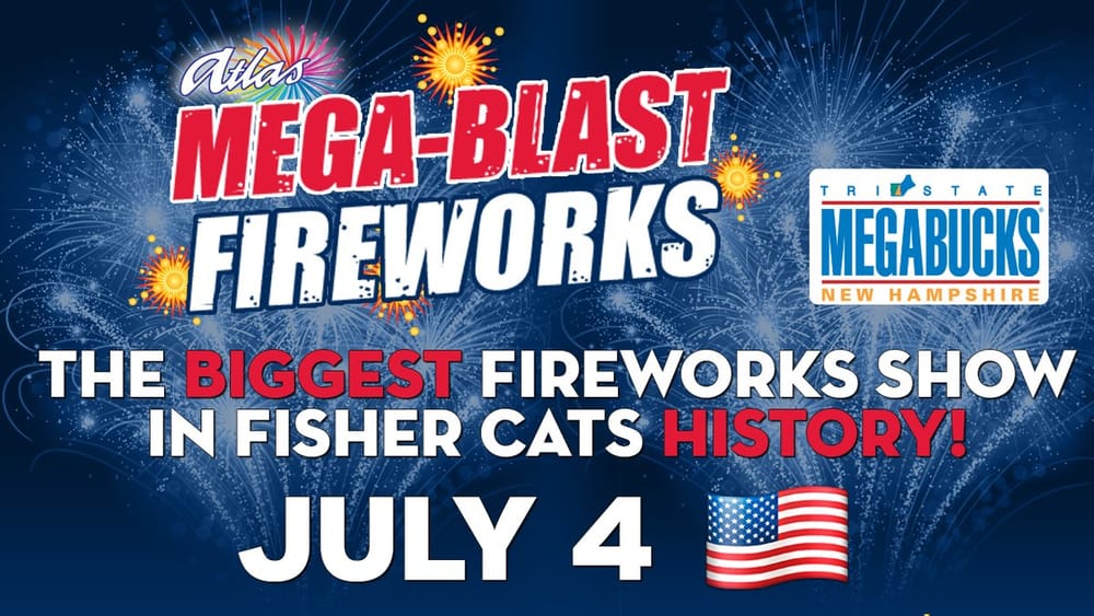 Biggest Fireworks Show in Fisher Cats History Coming July 4 post image