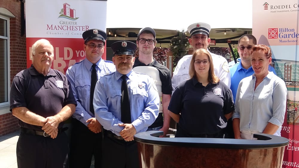 Life Savers: Hilton Garden Inn Manchester honors local firefighters post image