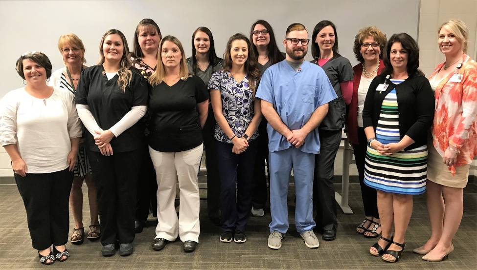 Eight medical assistant apprentices complete classroom learning post image