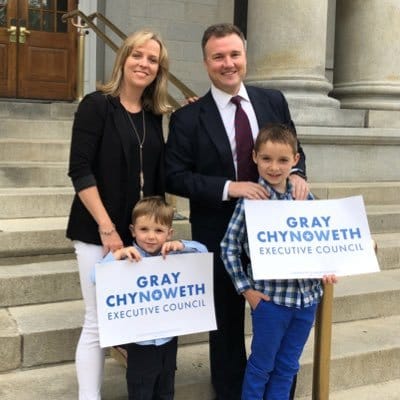 Midterm election 2018 campaign for Executive Council District 4: Gray Chynoweth post image