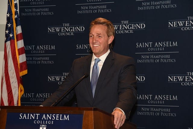 Sen. Jeff Flake to speak at St. A’s on October 1 post image