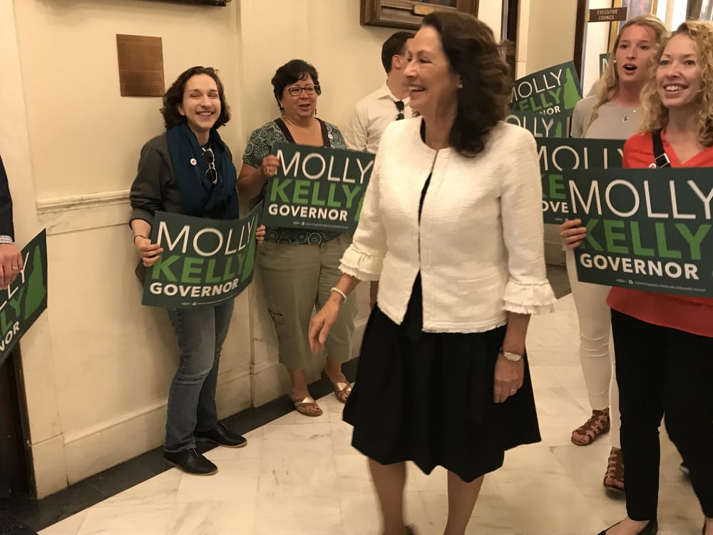 Midterm election 2018 campaign for governor: Molly Kelly post image