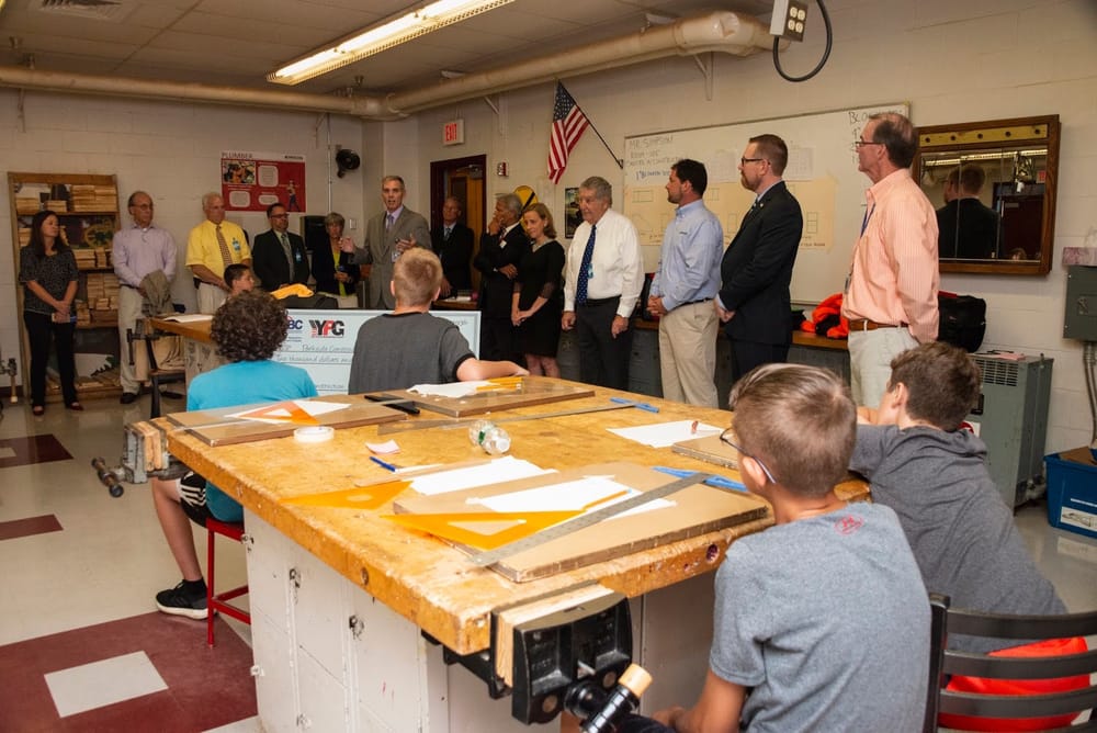 Parkside Middle School Career Trades exploration program poised to serve as statewide model post image