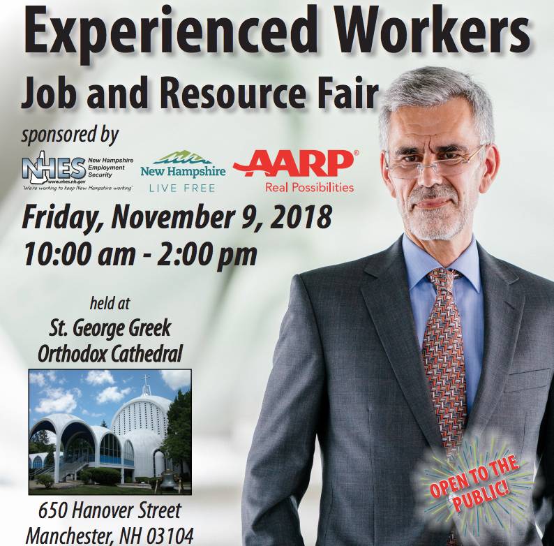 Job Fairs: AARP sponsors hiring event Nov. 9 for ‘experienced’ workers, and more post image