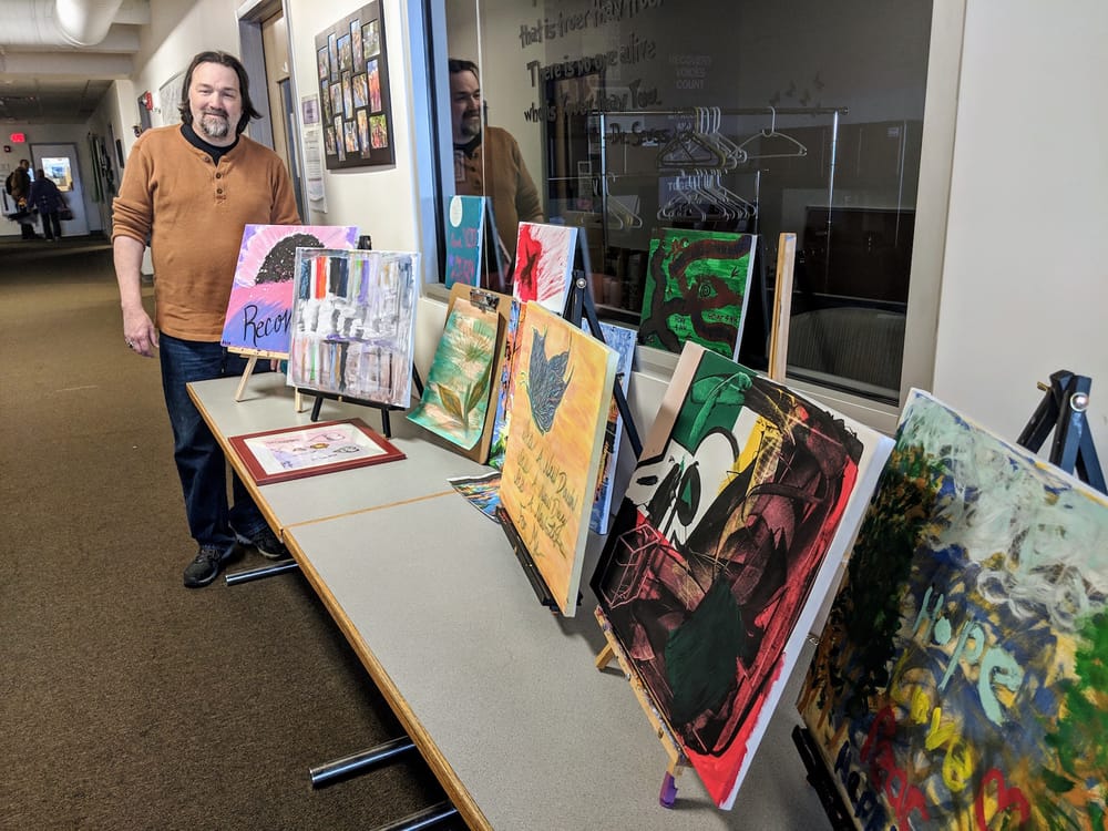 Artists, singers, chess fiends, ‘angry haiku’ poets find their recovery groove at HOPE post image
