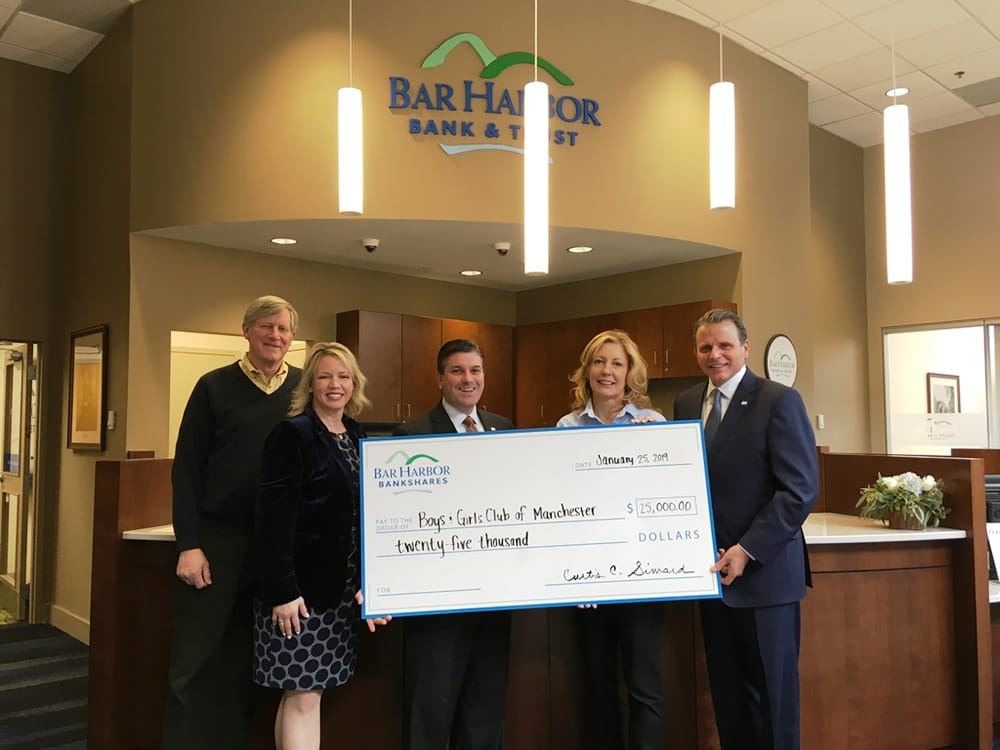 Boys & Girls Club receives $25K donation from Bar Harbor Bank & Trust post image