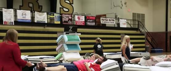 Central High School takes traditional fundraising “To the Mats” post image