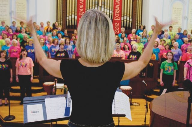 April 14: 100 singers + African drummers = SongWeavers in Concert post image