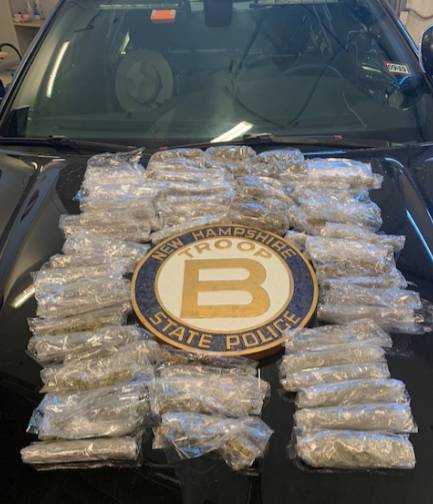 Man pulled over for inspection violation arrested for transporting pot post image