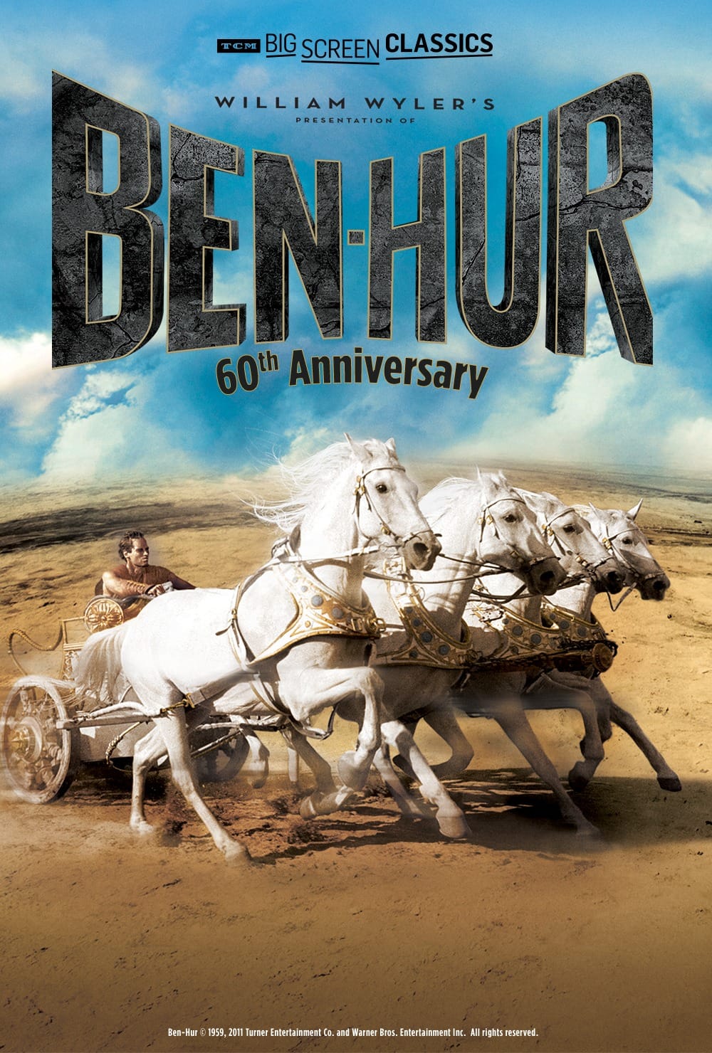 ‘Ben-Hur’ is back April 17 for 60th anniversary! Widescreen epic won record 11 Oscars post image