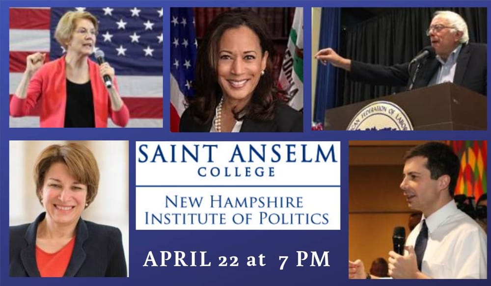 April 22 CNN Town Hall at Saint Anselm features 5 presidential candidates post image