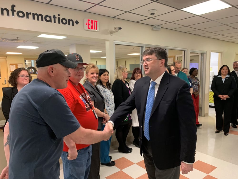 VA Secretary lauds performance at Manchester VA post image