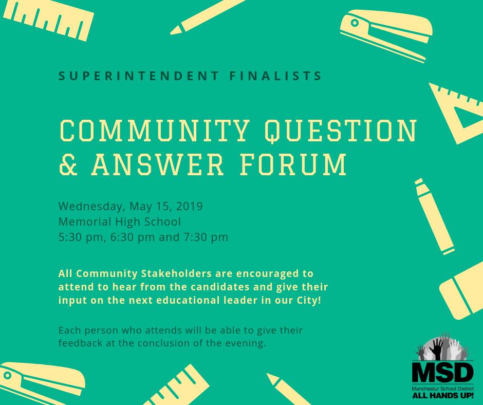 Meet the Superintendent Finalists May 15 post image