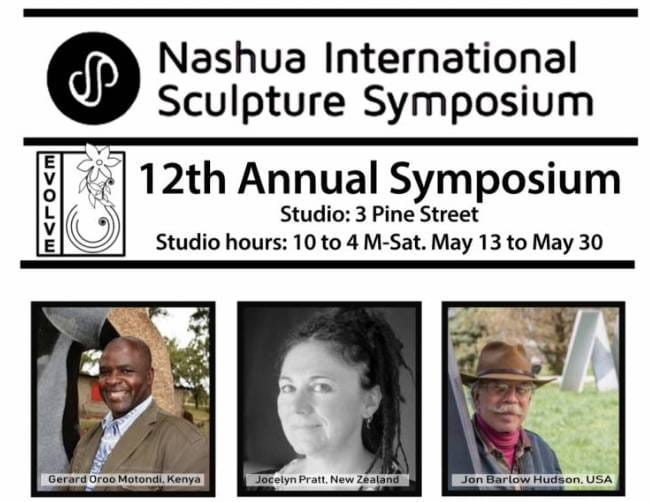 May 9 Opening: 12th Annual Nashua International Sculpture Symposium post image
