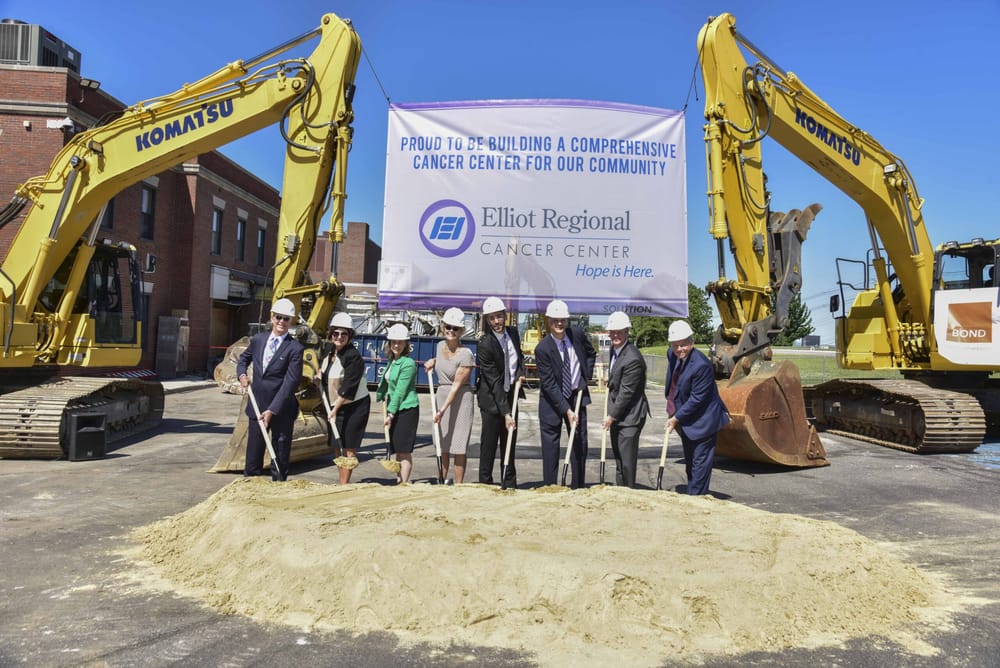Ground ceremoniously broken for construction of Elliot Regional Cancer Center post image