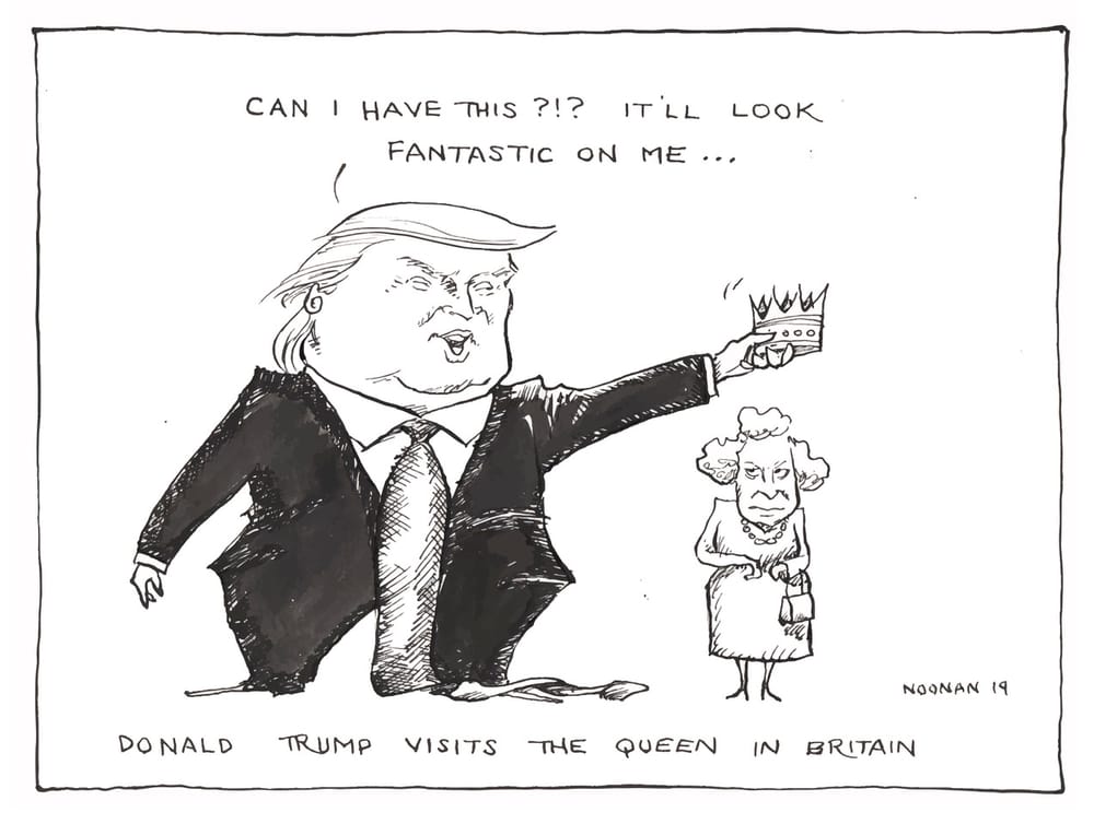 NH Primary 2020: The return of Peter Noonan’s ‘Drawn and Quartered’ editorial cartoons post image