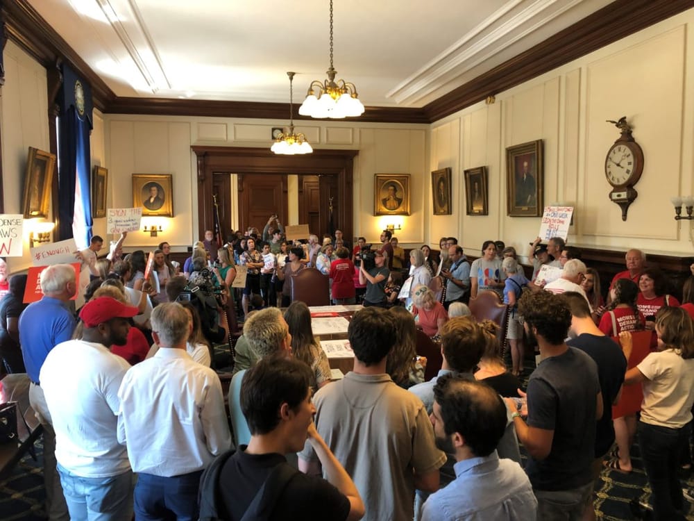 Advocates demand Sununu sign three gun-limiting bills post image
