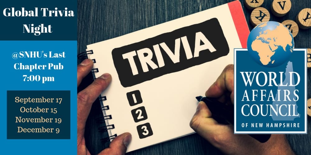 Global Trivia Night Series at SNHU starts Sept. 17 post image