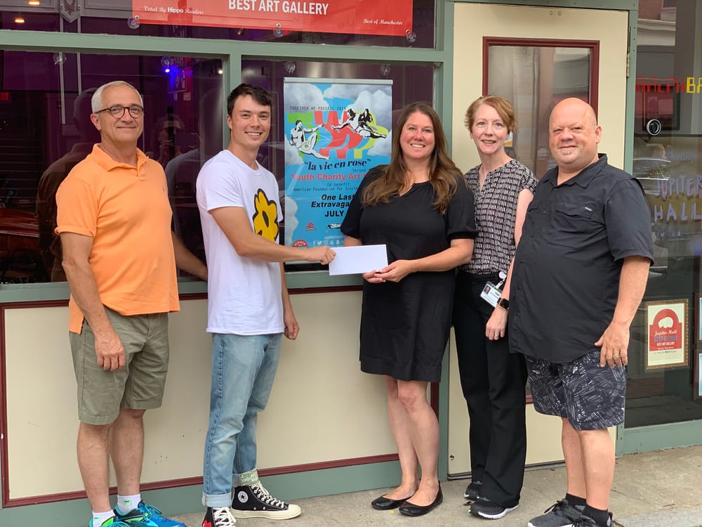 $1,000 raised for suicide prevention through Jupiter Hall ‘s 2nd Annual youth art show post image