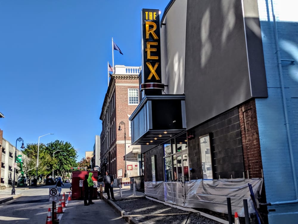 Feast your eyes on the new Rex theatre sign — I’m ready to dig in! post image