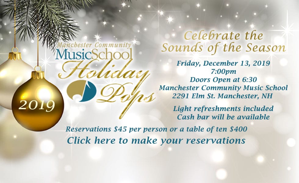 Dec 13: Celebrate the “Sounds of the Season” at Manchester Community Music School post image