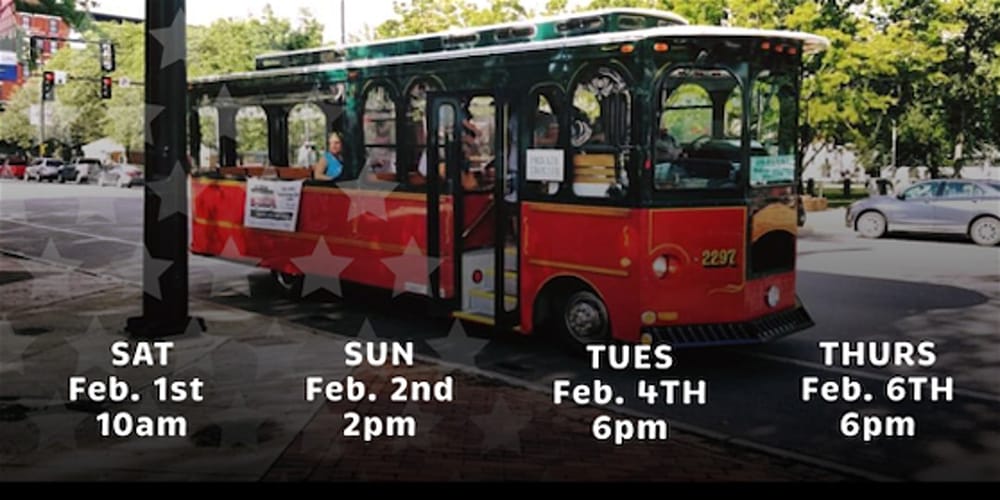 Take the #MHTFITN trolley tour and test your Presidential Primary prowess post image