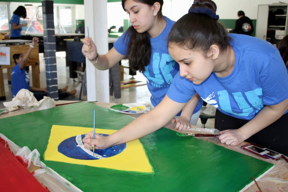 Hillside students transform cafeteria into ‘MLK Olympic Village’ rec center post image