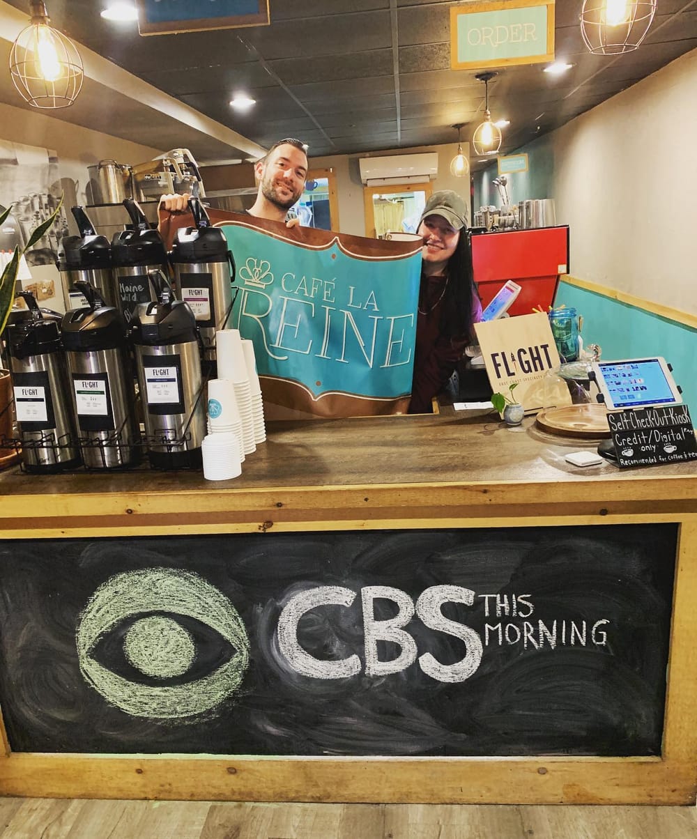 Cafe la Reine ready for Election Day close-up when CBS This Morning goes live post image