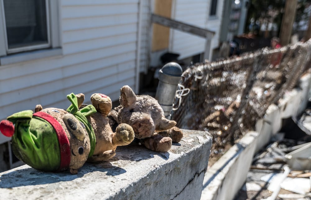 Morning after the fire: Devastation in the charred rubble on Spruce Street post image