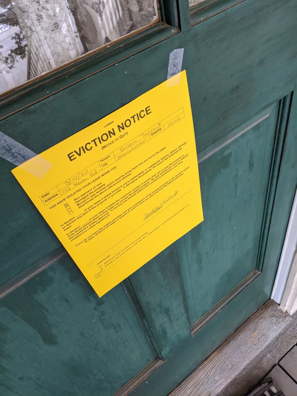 Emergency eviction order a temporary fix for economic fallout from COVID-19 post image