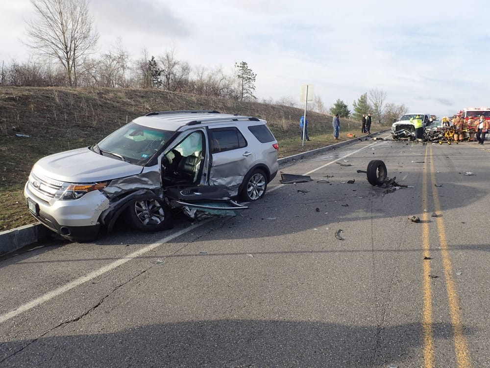 Four-car pile-up in Londonderry sends 2 to hospitals with life-threatening injuries post image