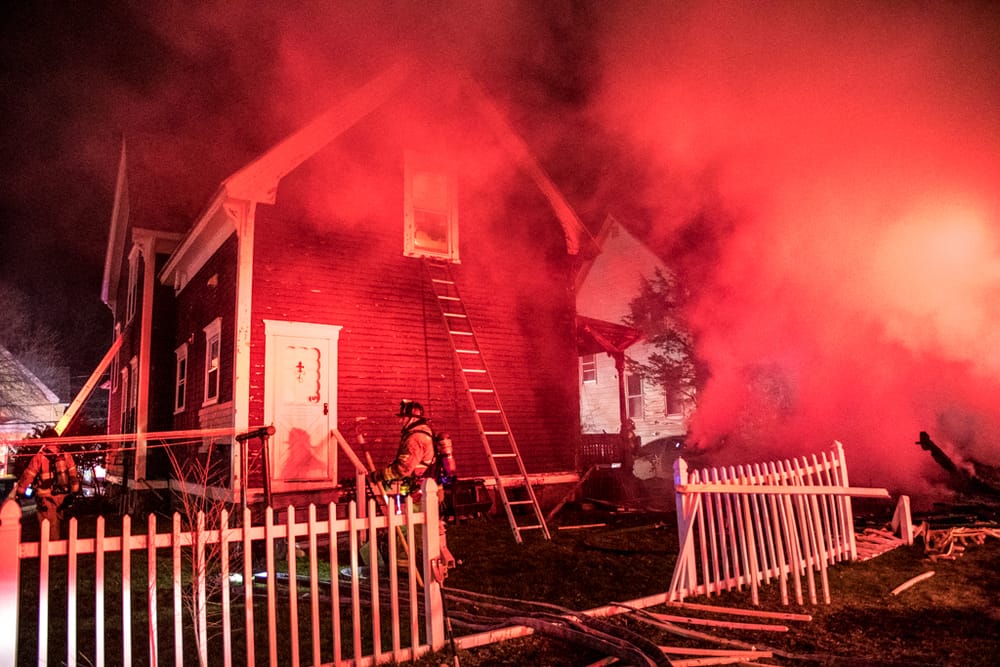 Explosion and fire do damage to home on Dearborn Street, deemed ‘suspicious’ post image