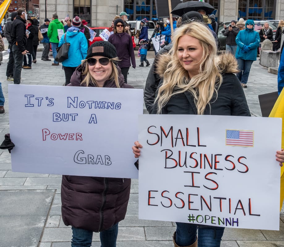 Second #ReopenNH Rally set for May 2 at State House post image