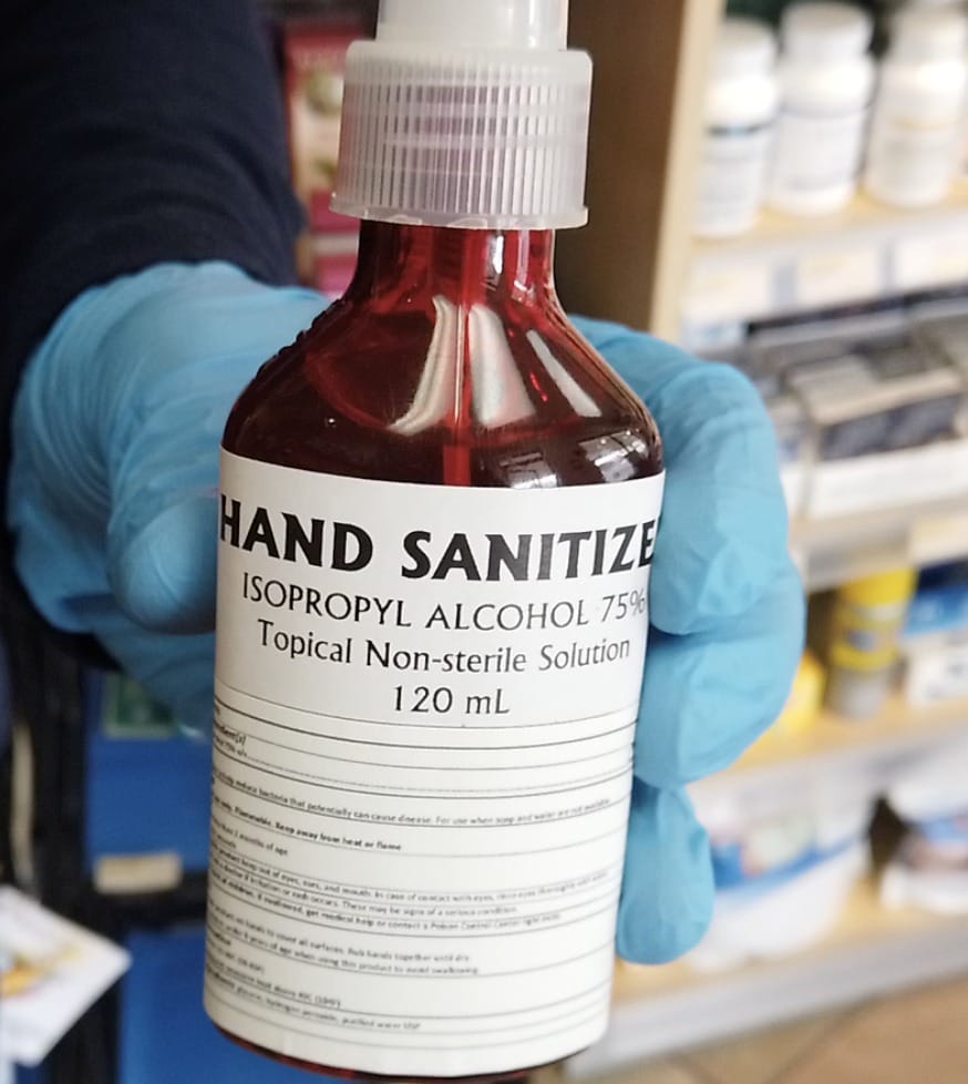 Bedford Pharmacy mixing it up: Demand for sanitizer a natural fit for compounding druggist post image