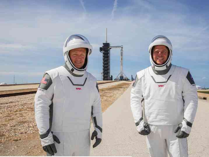 Lift-off! NH Air Force workers will be at their posts for historic SpaceX launch      post image